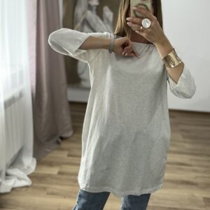 Szara bawełniana tunika COS r. M/L