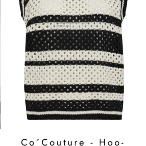 Czarna kamizelka bezrękawnik r .S/M Co’couture