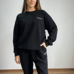 Czarna bawełniana bluza oversize r. S/M The Jogg Concept