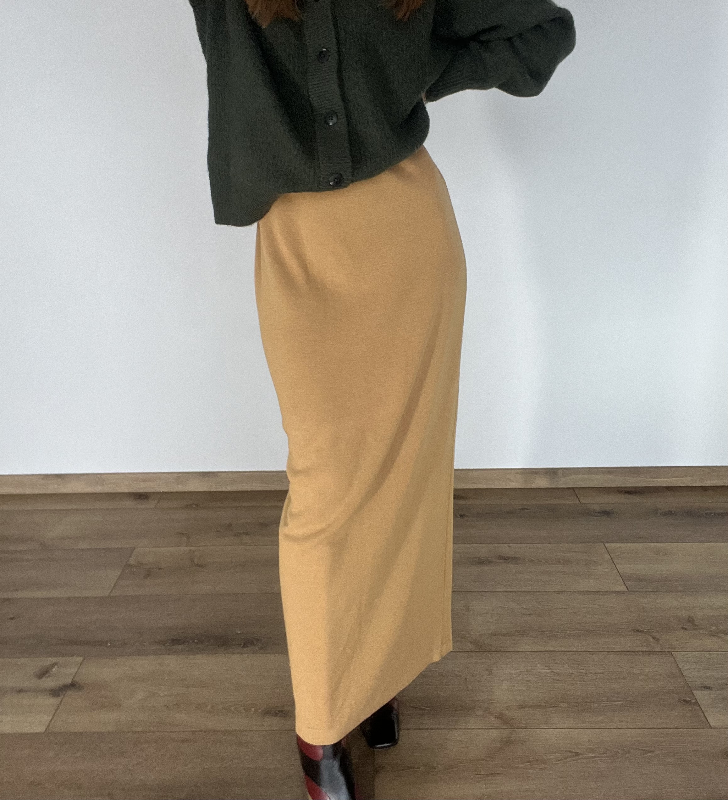 Spódnica maxi z wiskozy r. L 40