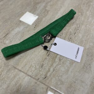 Zielony pasek z klamrą Co’couture