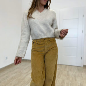 Moherowy wełniany sweter H&M r. S/M