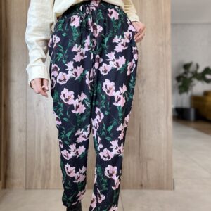 Spodnie w kwiaty r. L/XL Kaffe
