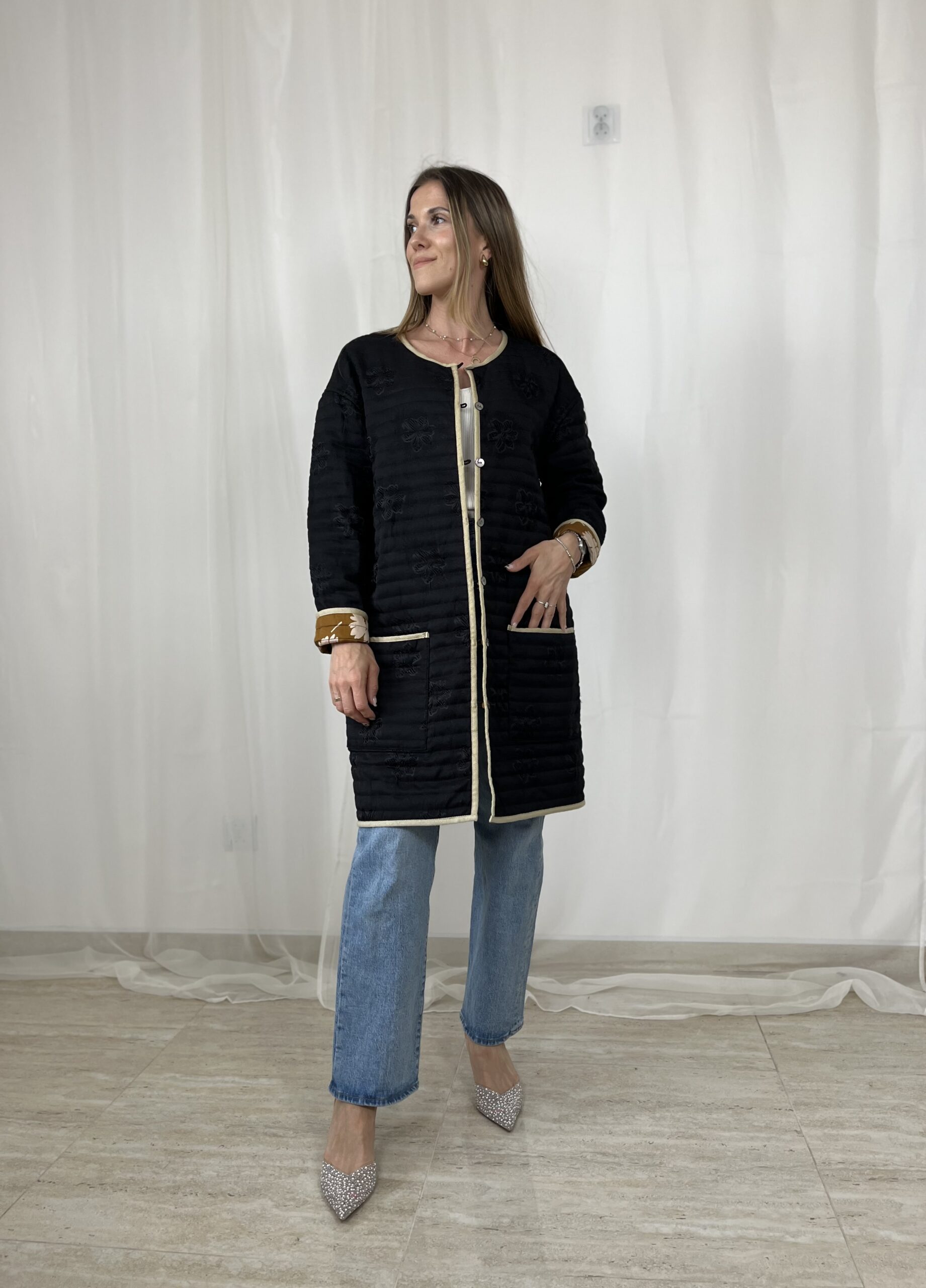 Dwustronna kurtka r. M /L Noa Noa - obrazek 2