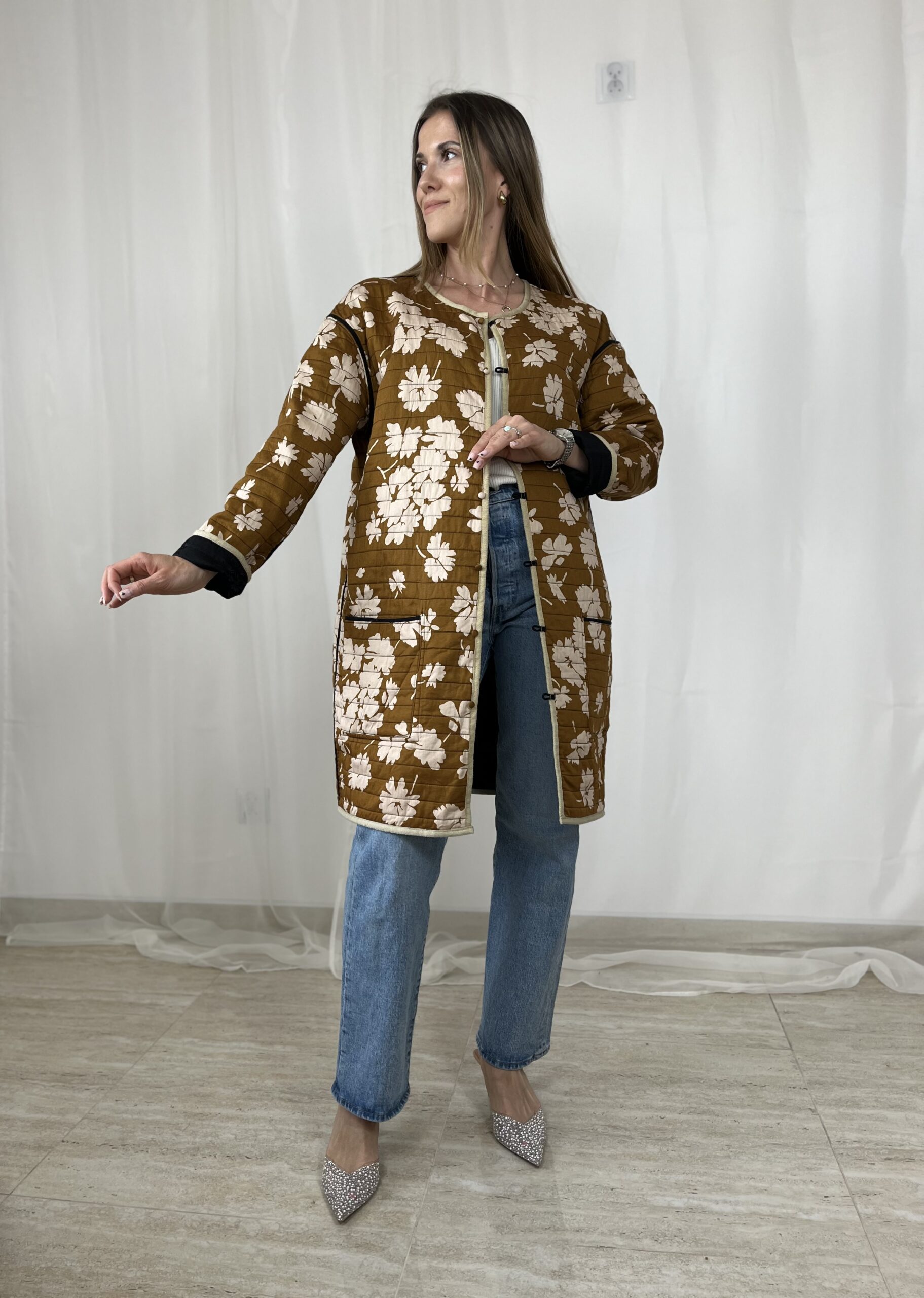 Dwustronna kurtka r. M /L Noa Noa - obrazek 4