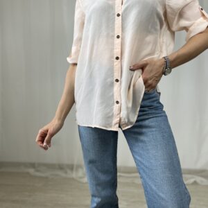 Jedwabna koszula Massimo Dutti r. M/L  silk jedwab