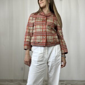 Marynarka w kratkę Burberry r. S/M