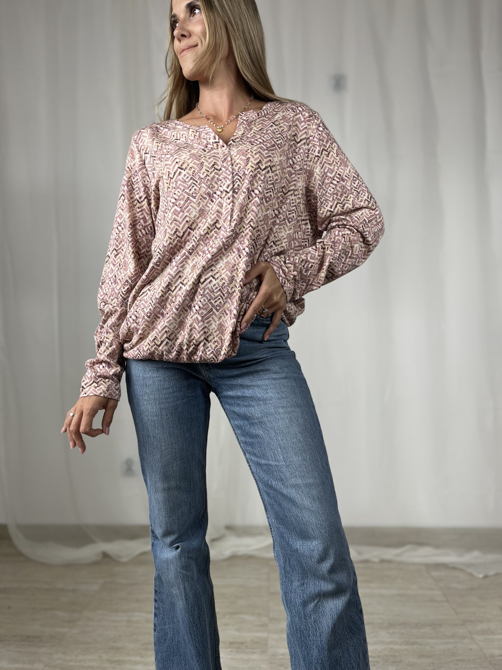 Bluzka z nadrukiem Soyaconcept r. XL - obrazek 3