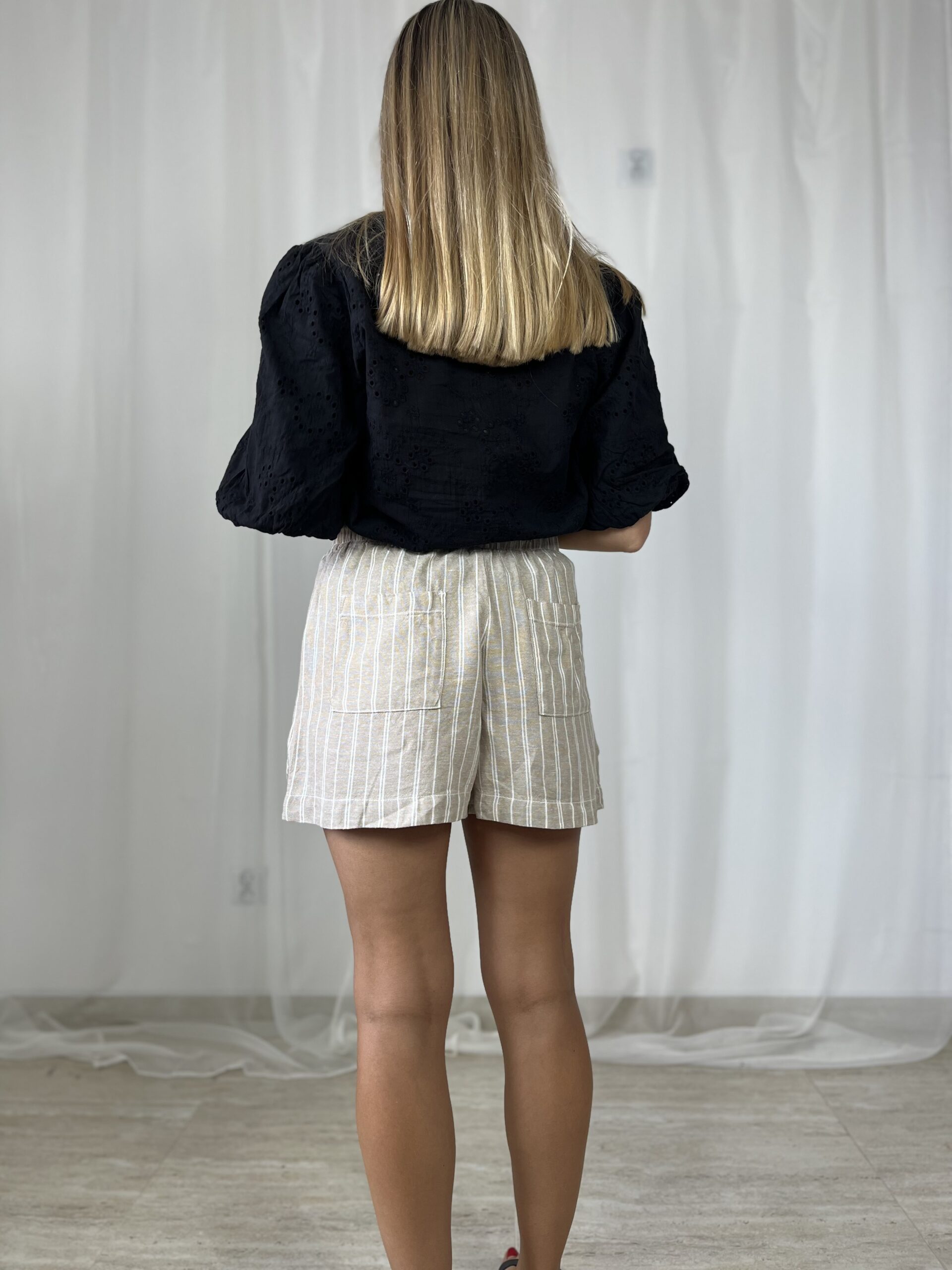 Lniane szorty GAP r. S/M - obrazek 5