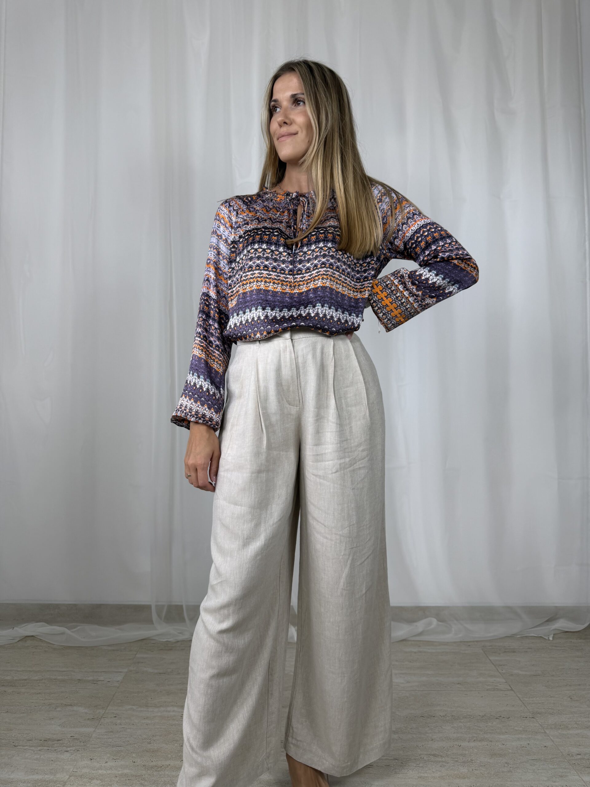 Jedwabna bluzka silk jedwab Dea Kudibal r. S 36