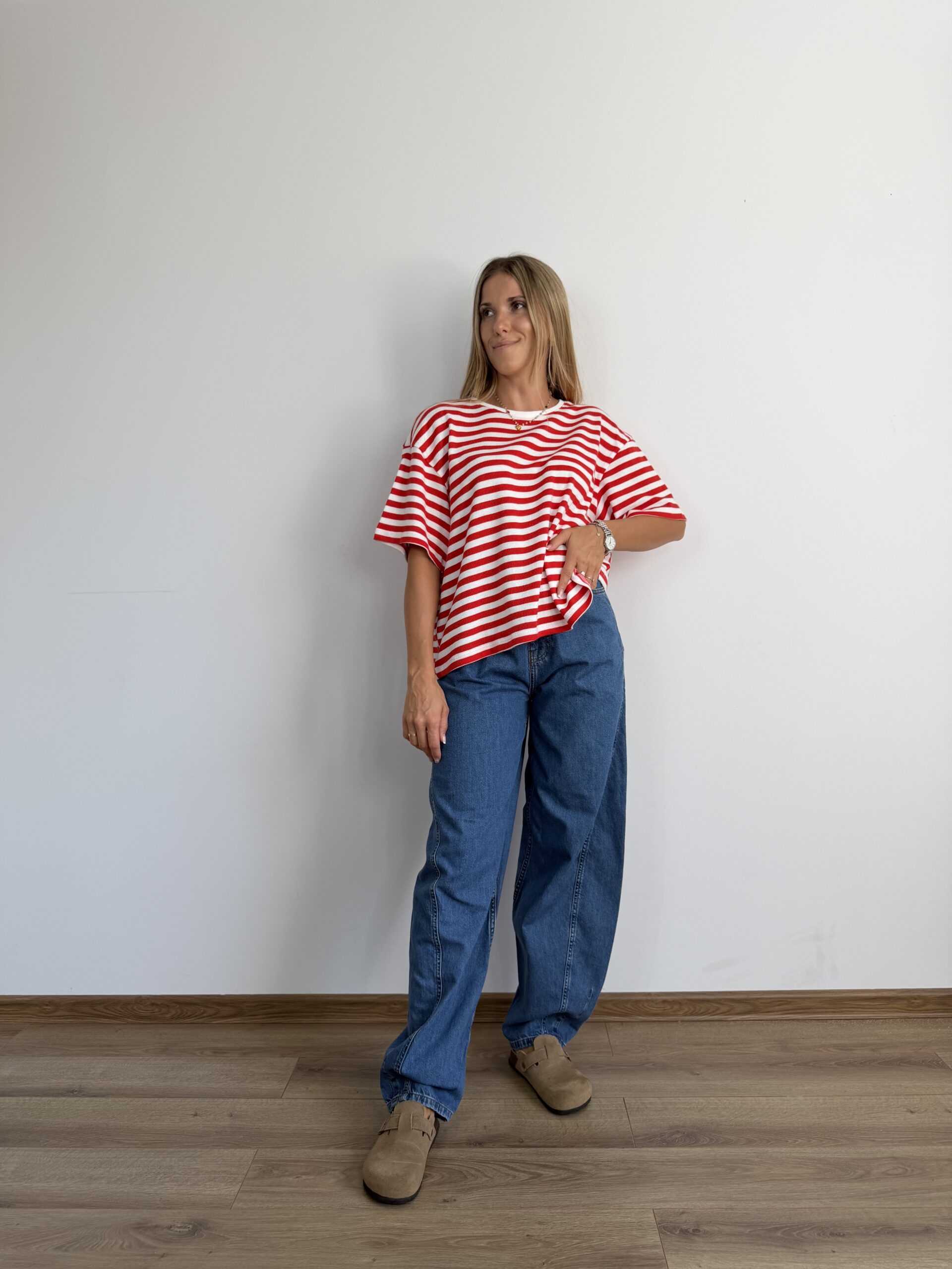 Jeansy baggy MSCH copenhagen r. S/M - obrazek 2