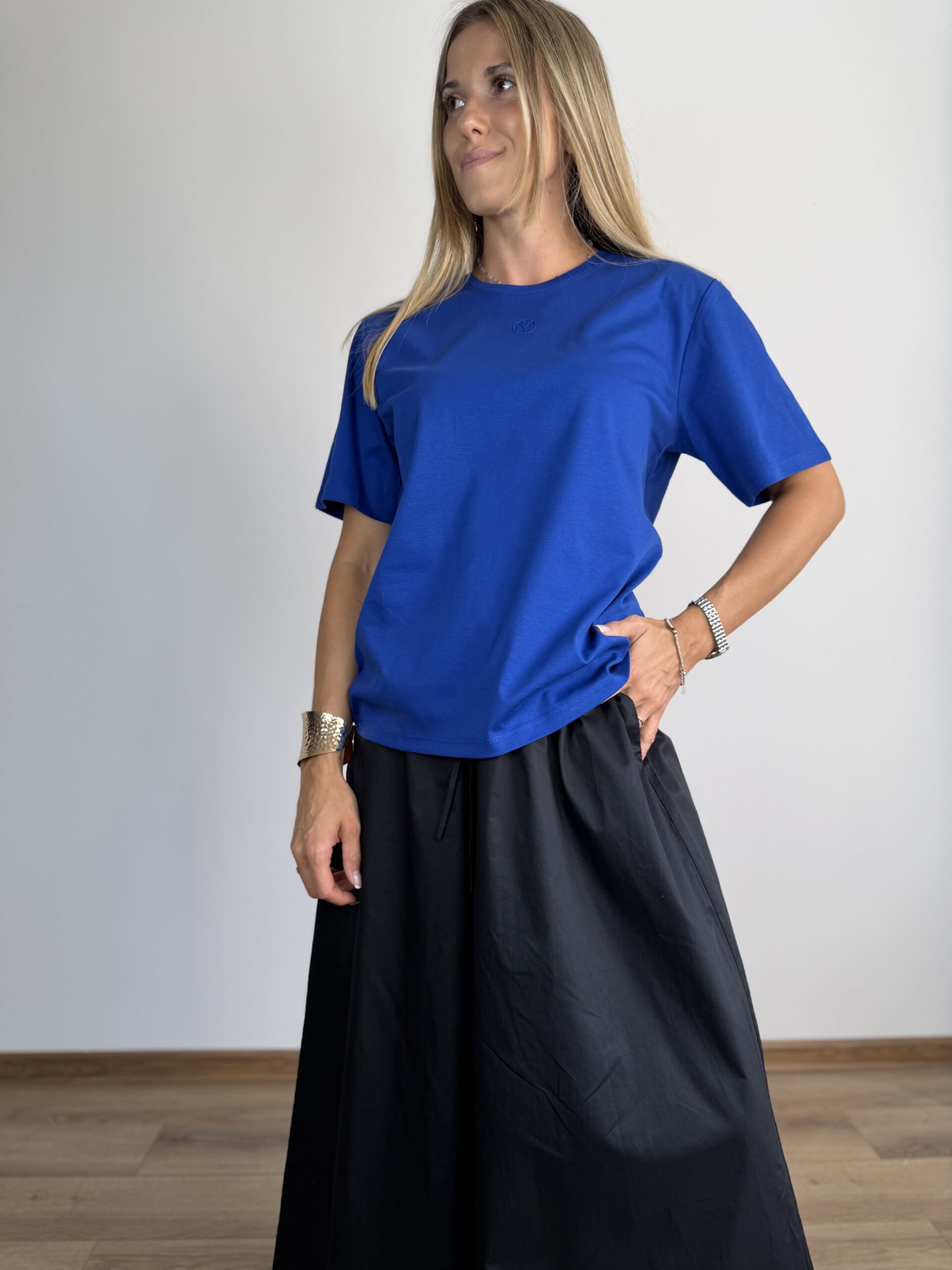 Chabrowy t-shirt r. S/M Msch Copenhagen