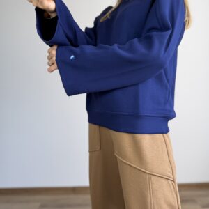 Granatowa bluza Msch Copenhagen r. S/M